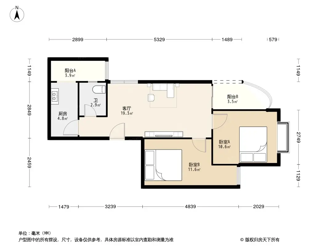 星湖花园户型图图片