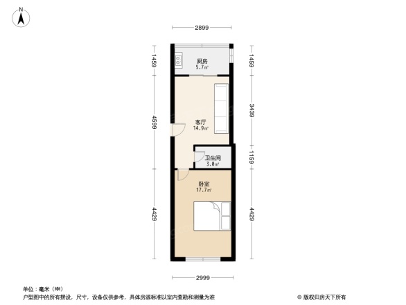 北山小区户型图