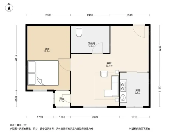 锦城西园户型图