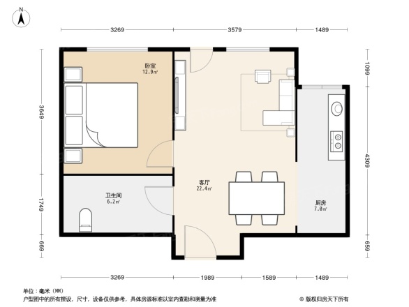 朗香小镇户型图