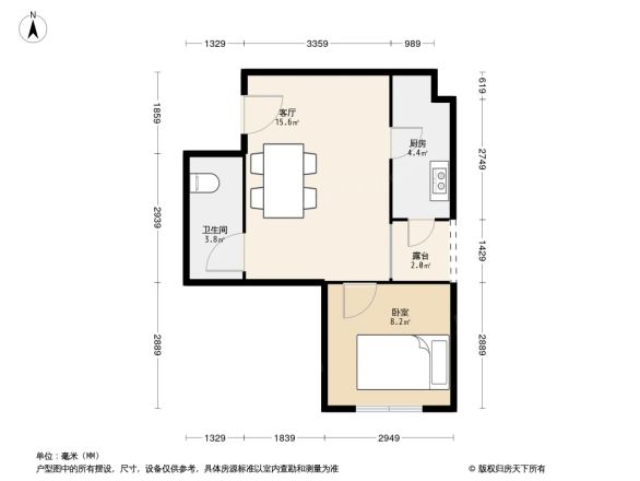 金州阳光家园户型图