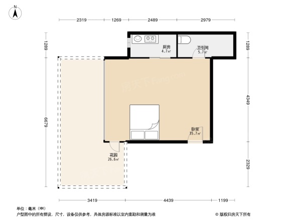 绿色新苑户型图