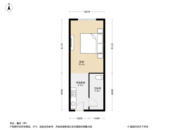 青云公寓户型图