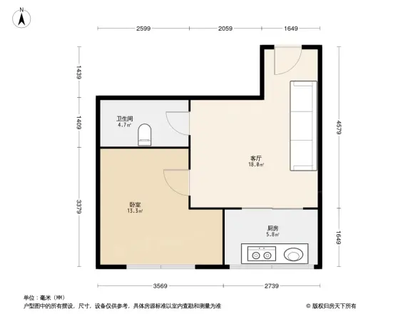 杏林山庄三期户型图