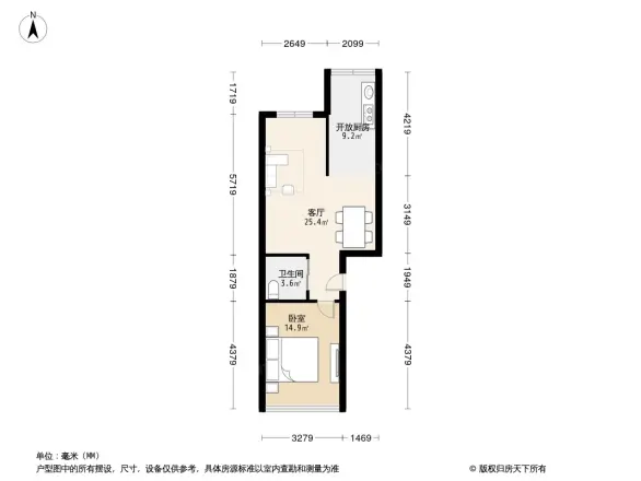 锦城西园户型图