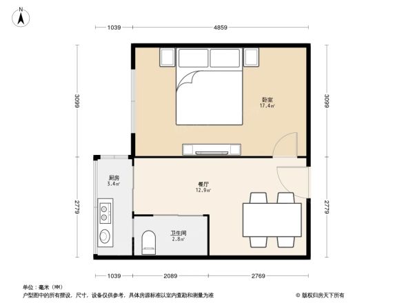 莲花山庄户型图