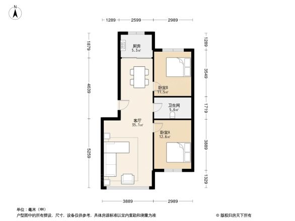 台山小筑户型图