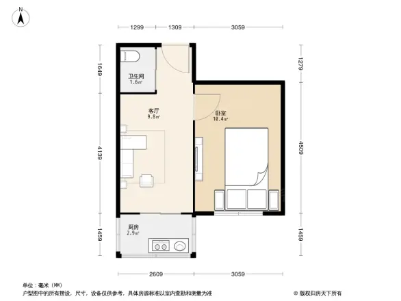 金州区光明小区户型图