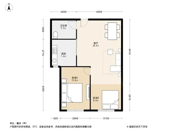宝居佳苑户型图