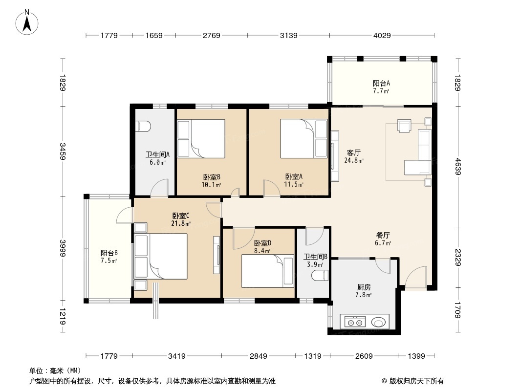 雅居园平面图图片