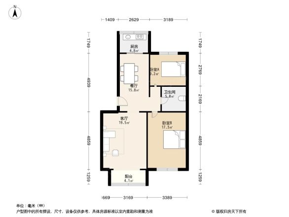 丰源山庄户型图