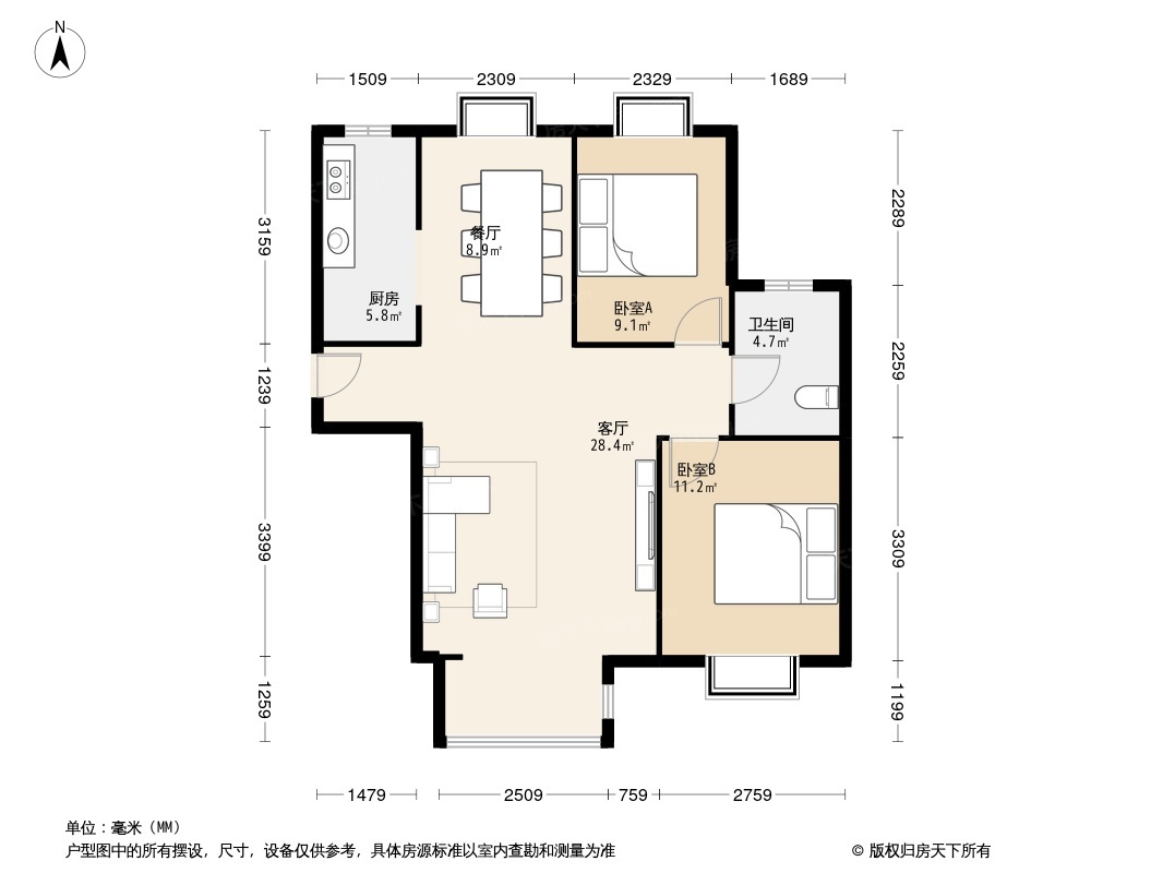 户型图0/1