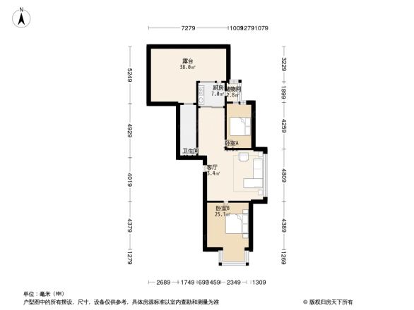 东山花园户型图