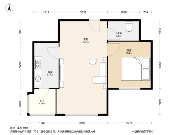 奥林园户型图
