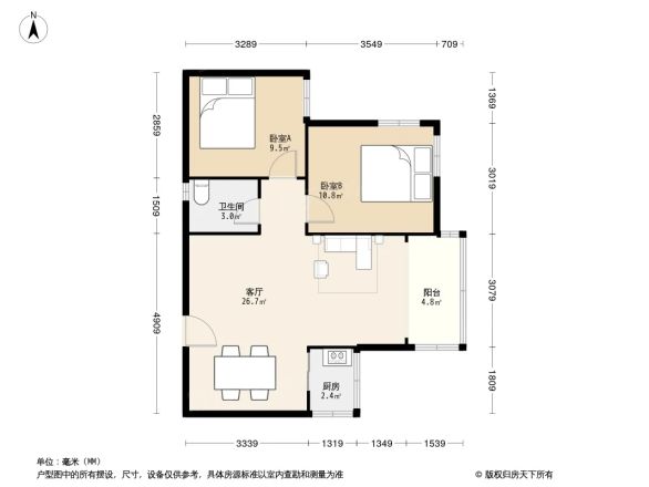 商都花园户型图