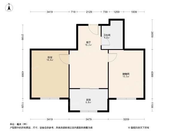 泡崖康顺园户型图