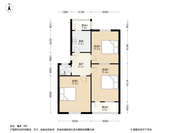 历城区政府宿舍户型图