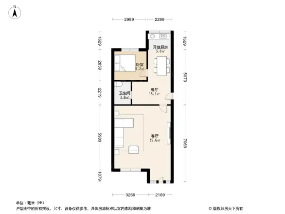 绿色新苑户型图