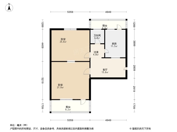 烈士山路单位宿舍户型图