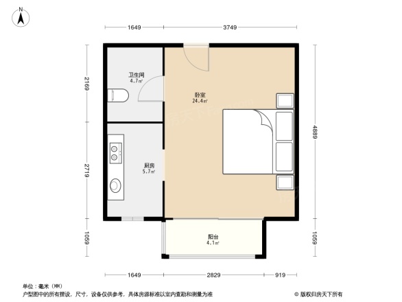 峰景西海岸户型图