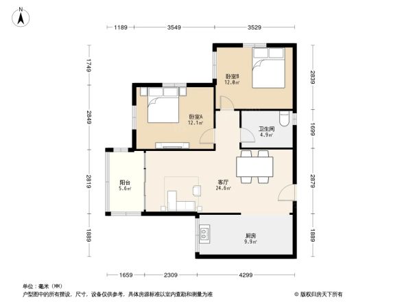 商都花园户型图