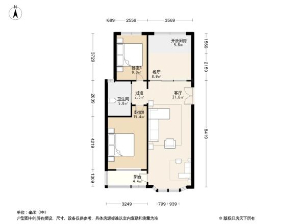 铜锣湾户型图