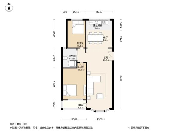 铜锣湾户型图