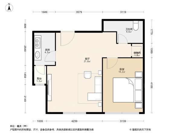 星海融汇户型图