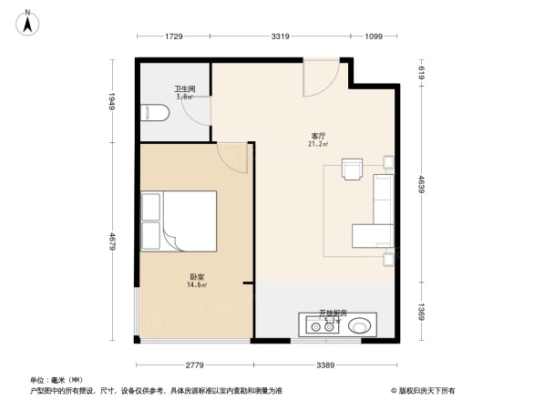 泡崖康顺园户型图