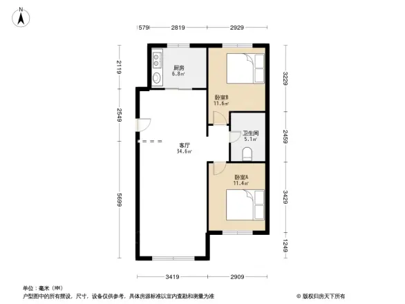 中海御湖熙谷户型图