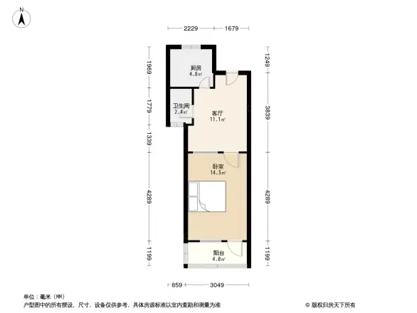 长盛小区户型图