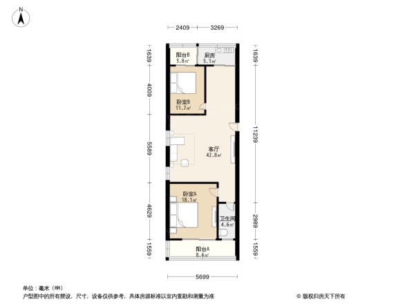 历东花园户型图
