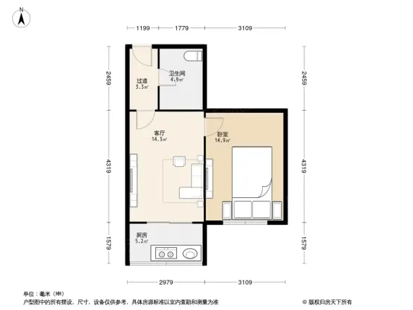 里程巷户型图