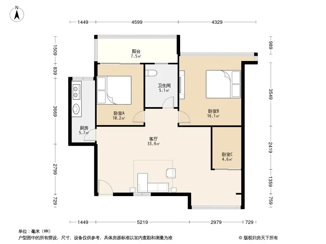 振业峦山谷户型图片