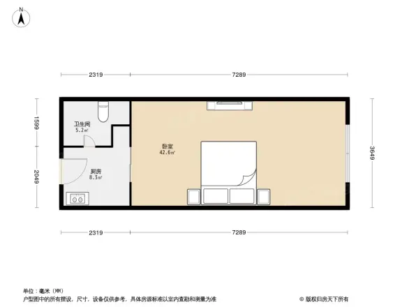 青云公寓户型图