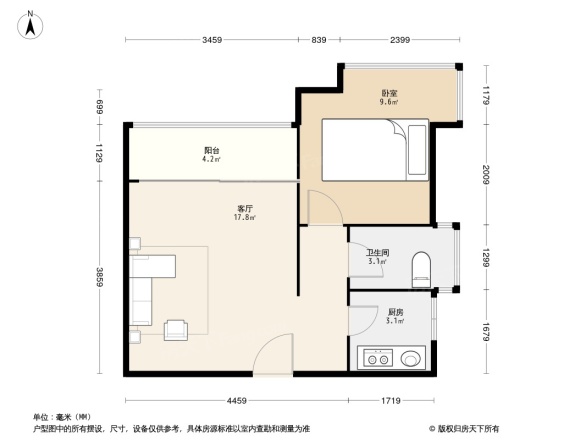 华府馨居户型图