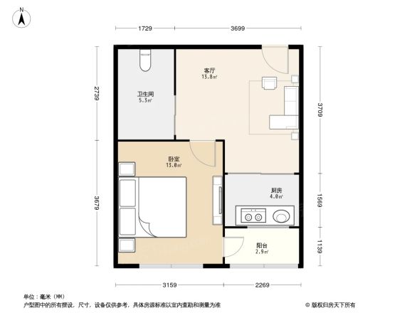 憬园河畔户型图