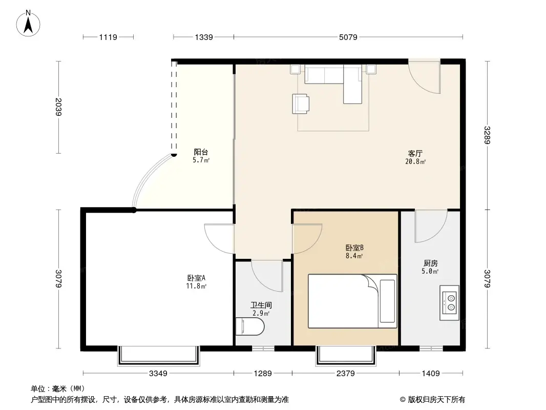 星湖花园户型图图片