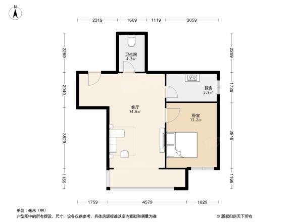 胜景家园户型图