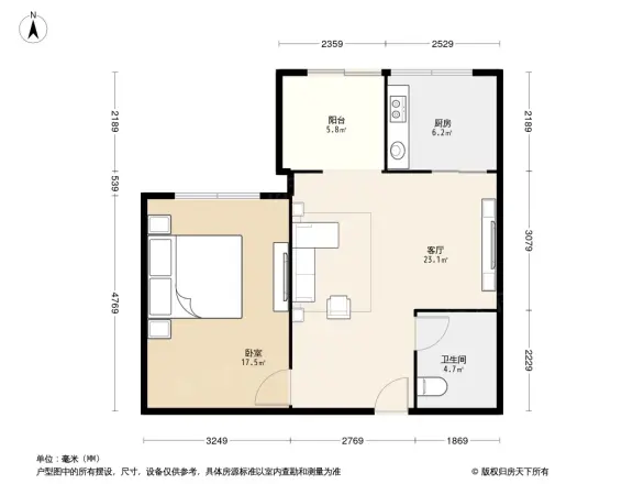 景山小区户型图
