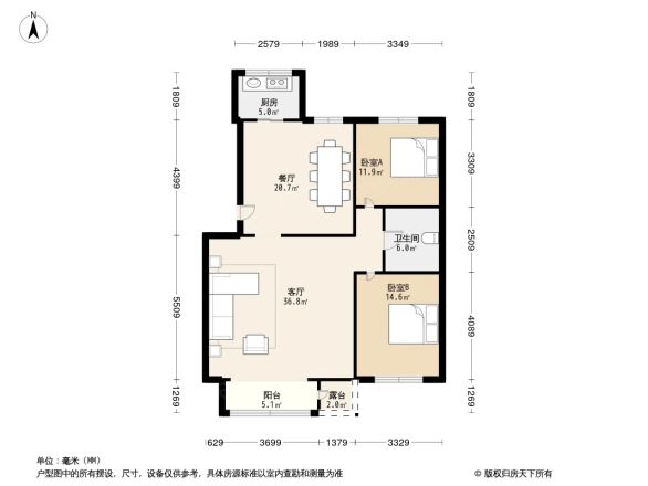丰源山庄户型图