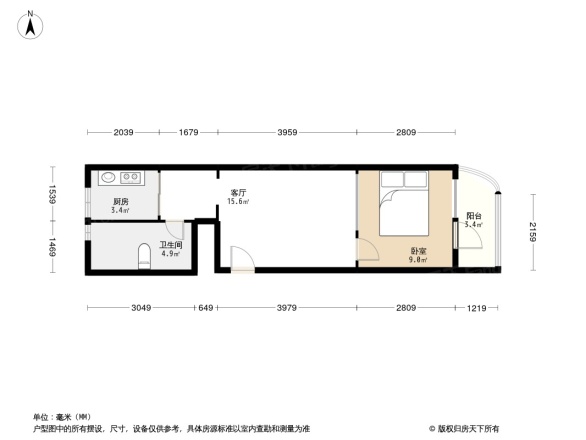 青松南里户型图