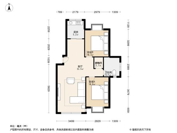 东山花园户型图