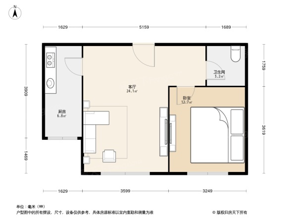 朗香小镇户型图
