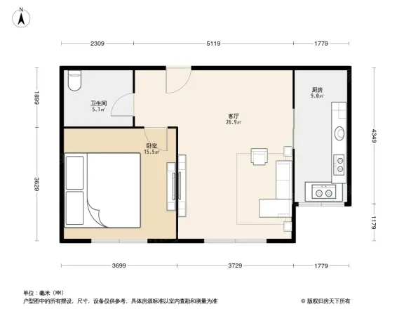 朗香小镇户型图