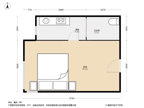 观山蝶恋花户型图