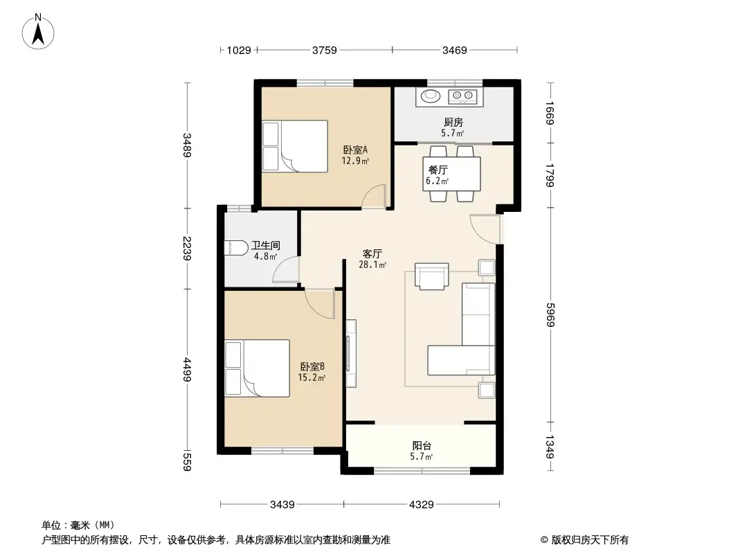 西城济水上苑户型图