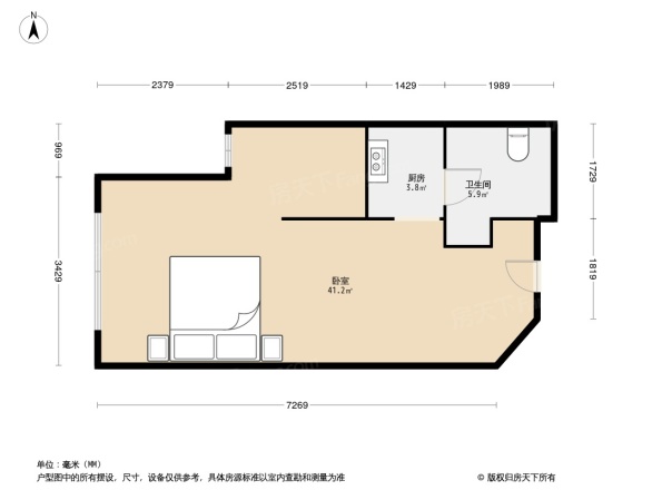 远洋广场户型图