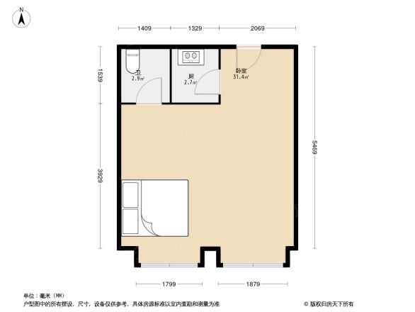 叠翠花香户型图