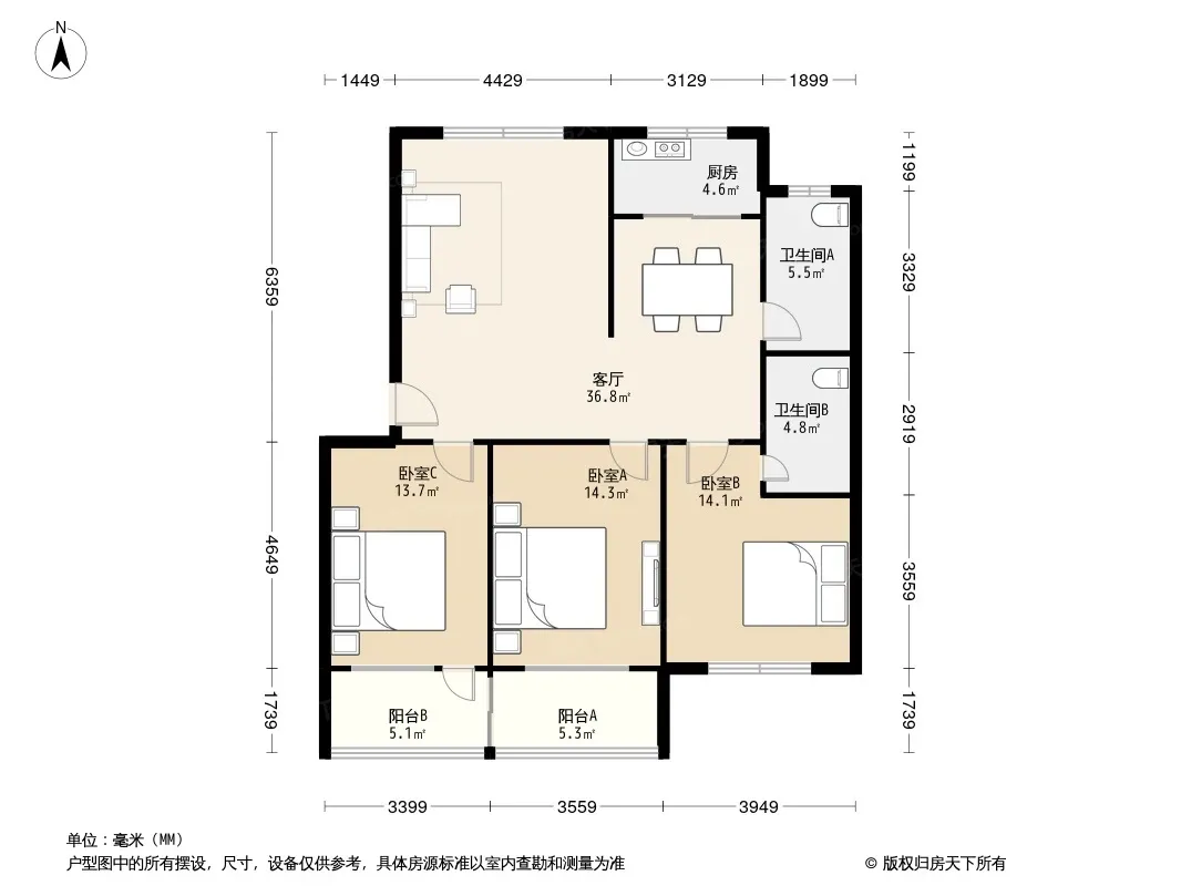 丰泽家园户型图